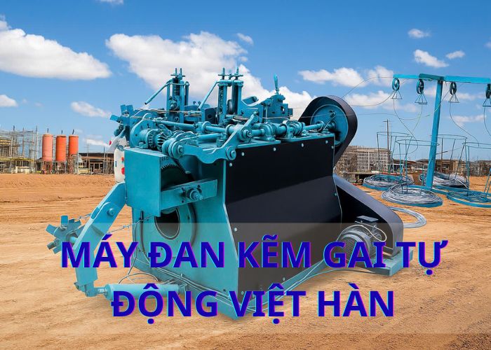 Giải pháp thông minh cho sản xuất đan kẽm gai số lượng lớn.