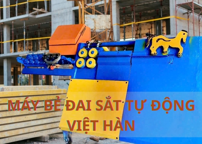 Máy bẻ đai thông minh –Nhớ hàng trăm mẫu đai chỉ qua 1 nút nhấn