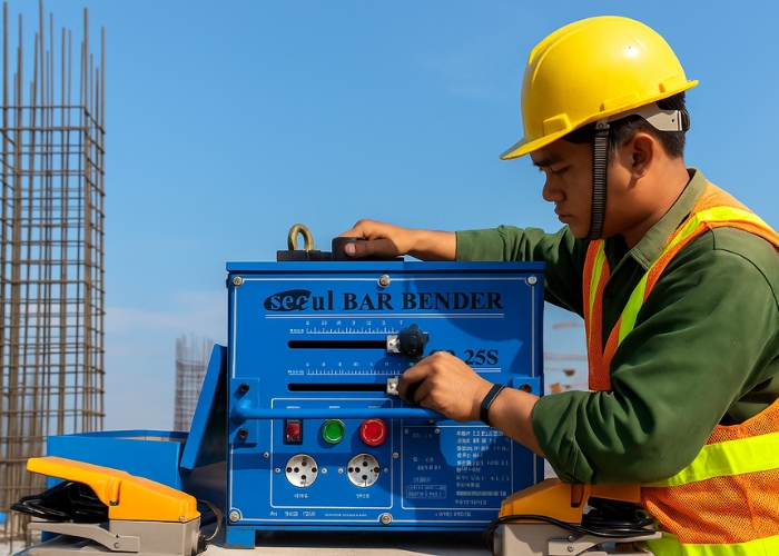 Máy uốn sắt ở xưởng cơ khí tăng sản lượng ra sao 