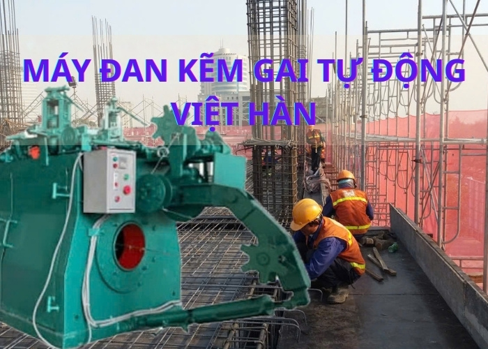 Máy đan kẽm gai đều chắc bén chuẩn từng vòng kẽm