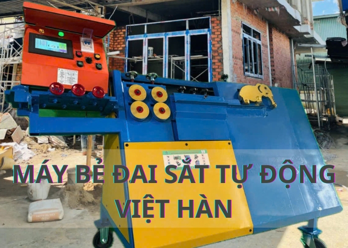 Nhà phố cần tiến độ máy bẻ đai sắt tự động cần có mặt từ ngày đầu