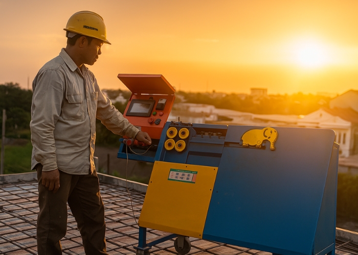 Ngày xưa cha uốn tay, ngày nay con bấm nút di sản nghề thợ xây đang thay đổi