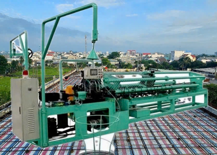 Một nút khởi động - Hàng trăm mét lưới hoàn thiện 