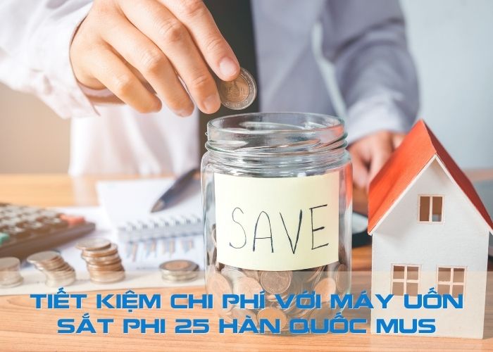 Tiết kiệm chi phí với máy uốn sắt phi 25 Hàn Quốc MUS