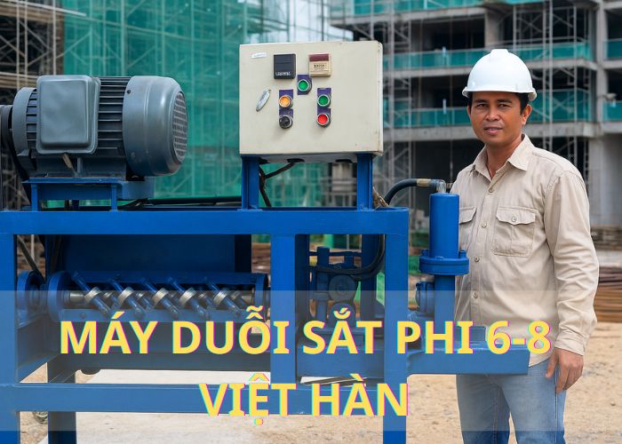 Máy Duỗi Sắt Phi 6-8– Công Cụ Kinh Doanh Dịch Vụ Của Các Đại Lý