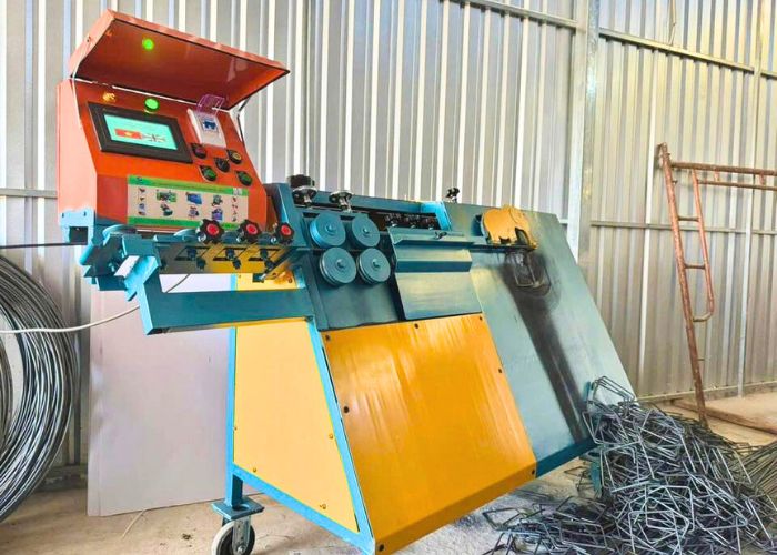 “Máy bẻ đai sắt tự động Việt Hàn về quê –Nghề truyền thống đổi mới”