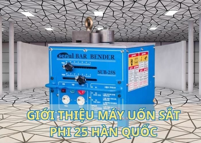 Uốn sắt nhanh gấp 5 lần thủ công - Tiết kiệm nhân công và tiến độ 